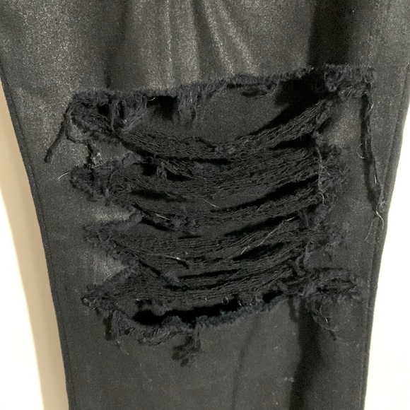 070 JEANS Joe’s Jeans Women’s Charlie High Waisted Skinny Ankle Black Size 26 - Picture 5 of 7